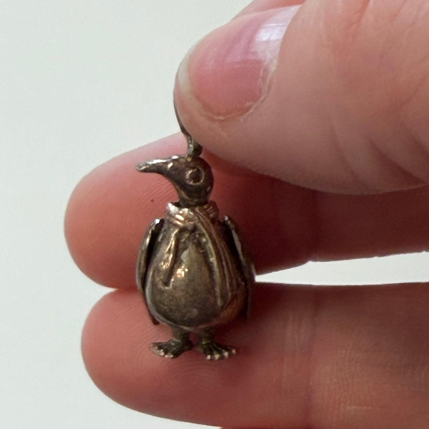 Antique Penguin Pendant