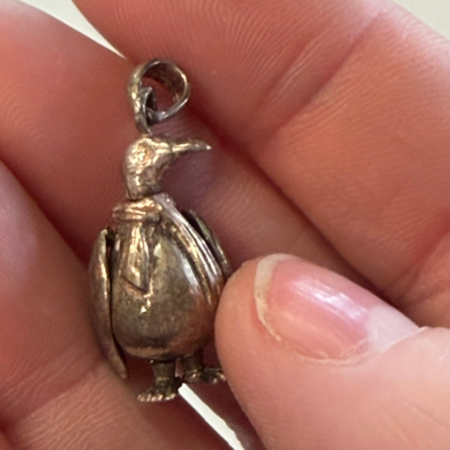 Antique Penguin Pendant
