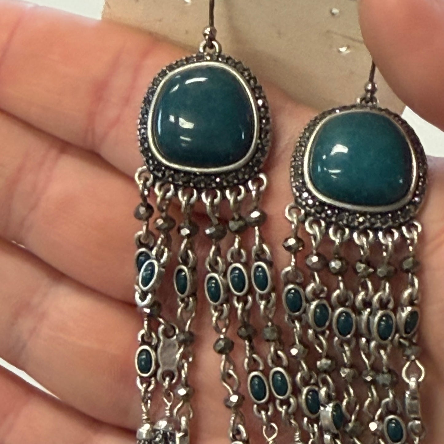 Antique Lucky Brand Blue Earrings