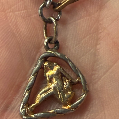 Antique Gold Toned Anklet