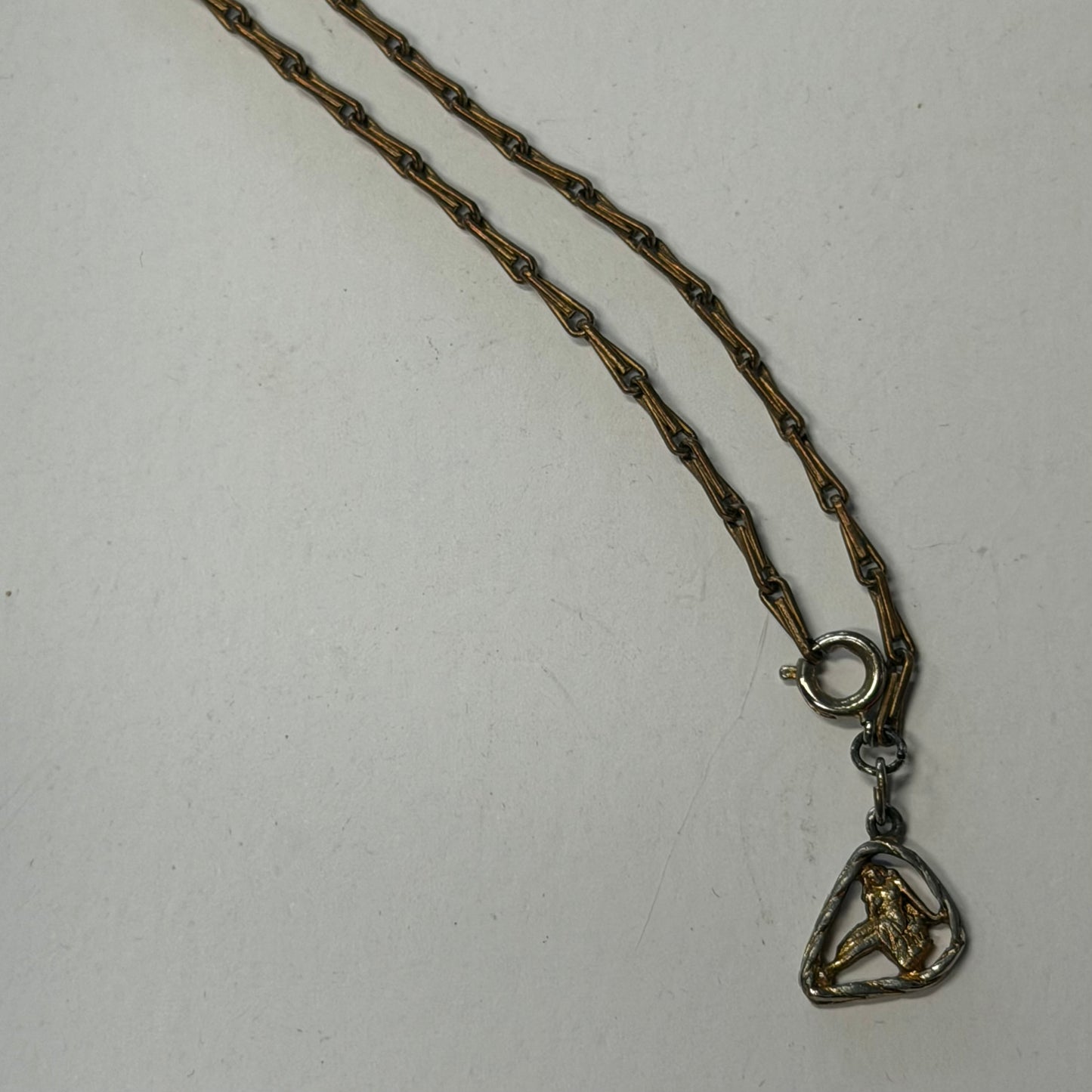 Antique Gold Toned Anklet