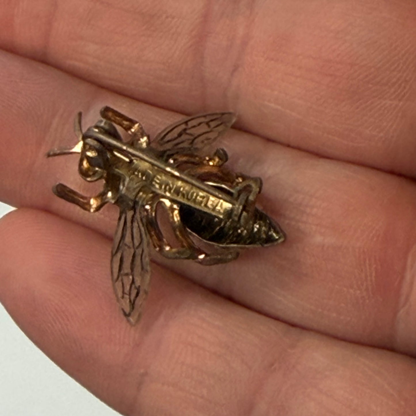 Antique Wasp Brooch