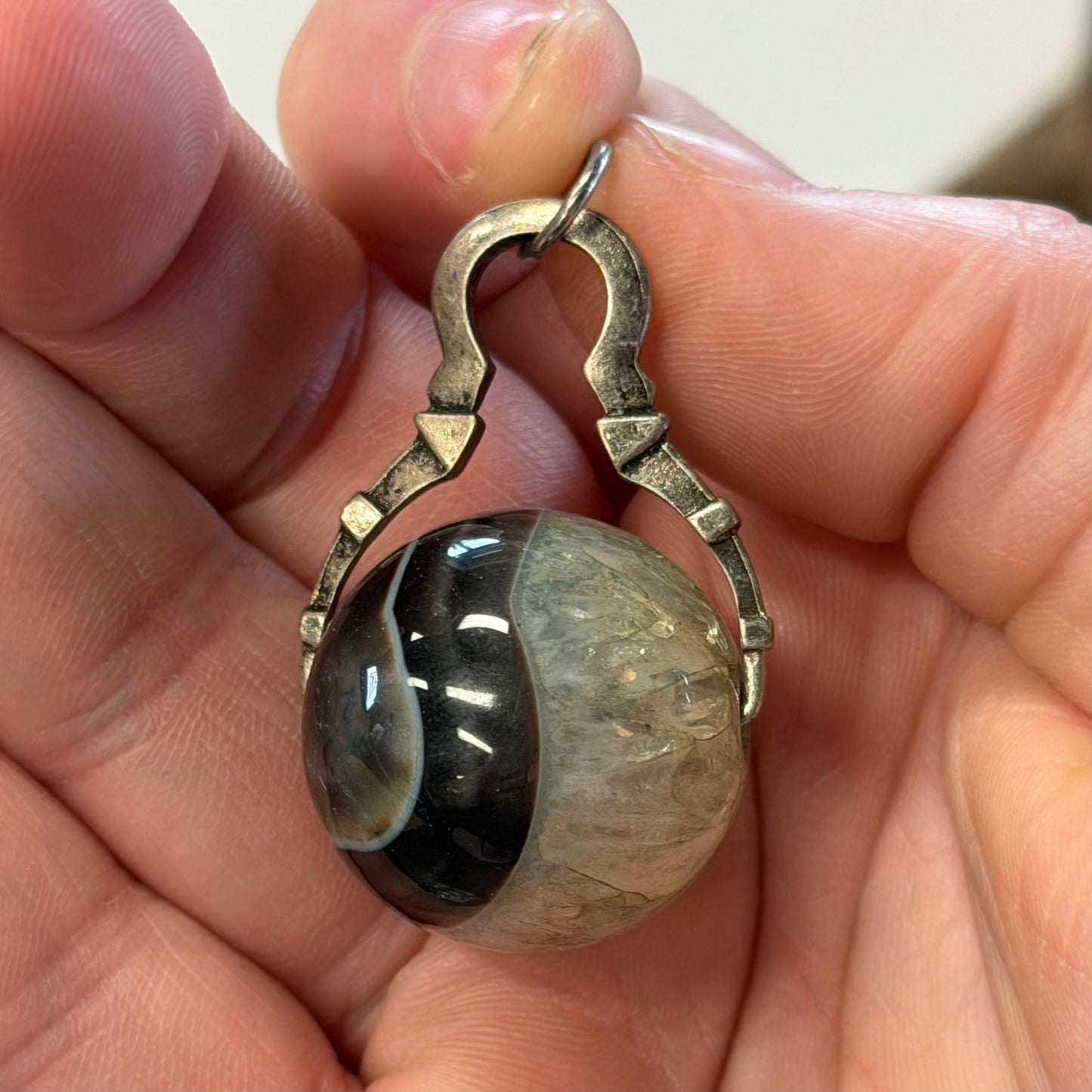Antique Marble Pendant