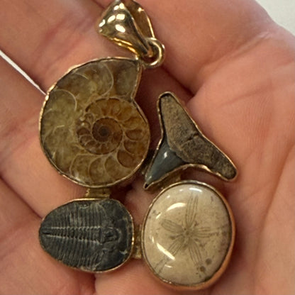 Antique Fossil Pendant