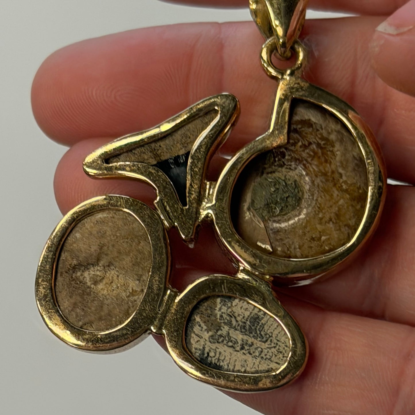 Antique Fossil Pendant