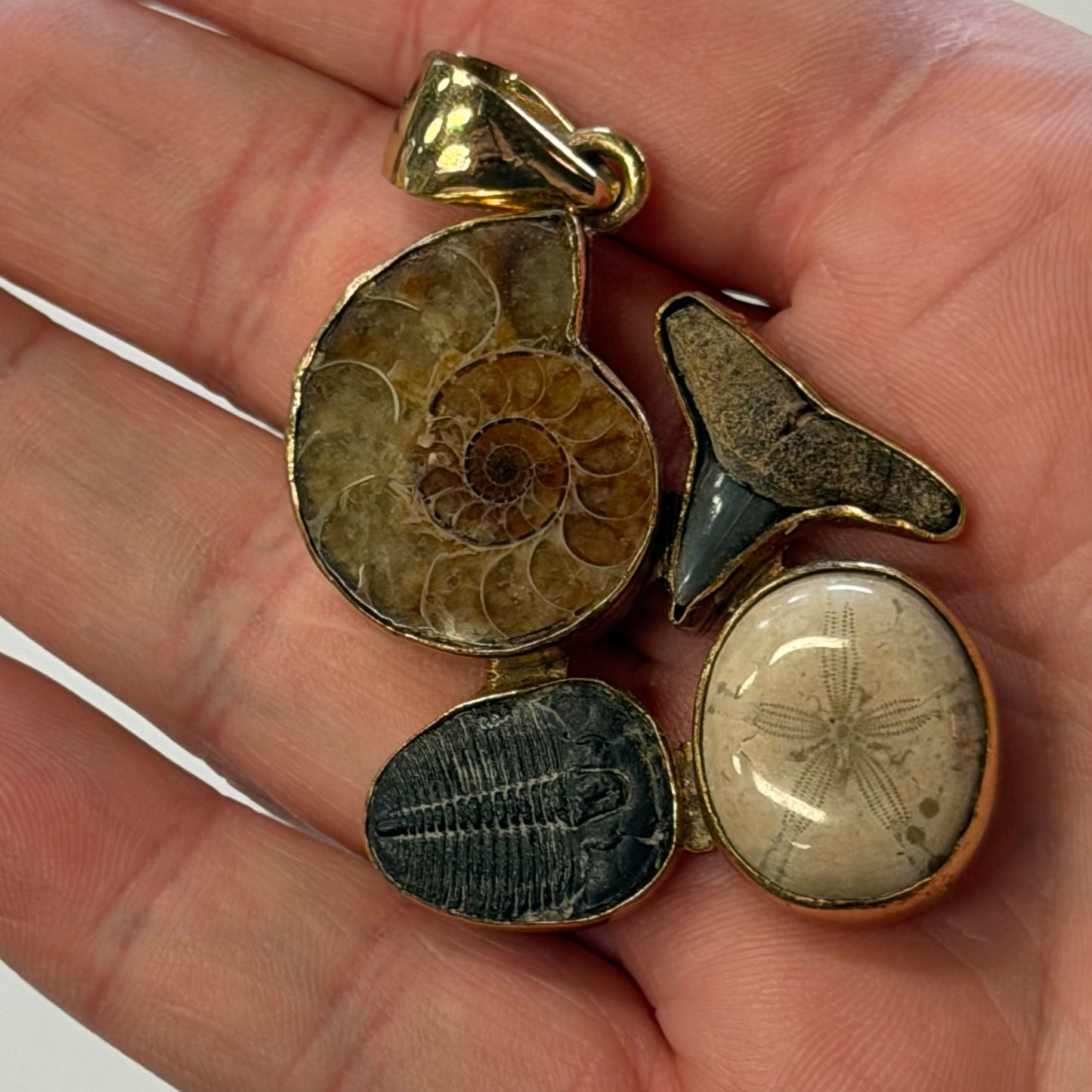 Antique Fossil Pendant