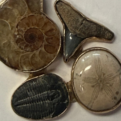 Antique Fossil Pendant
