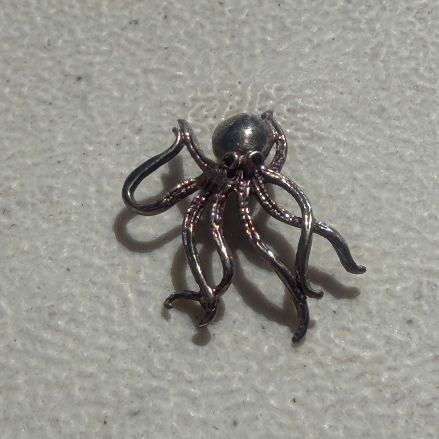 Antique Sterling Octopus Pendant