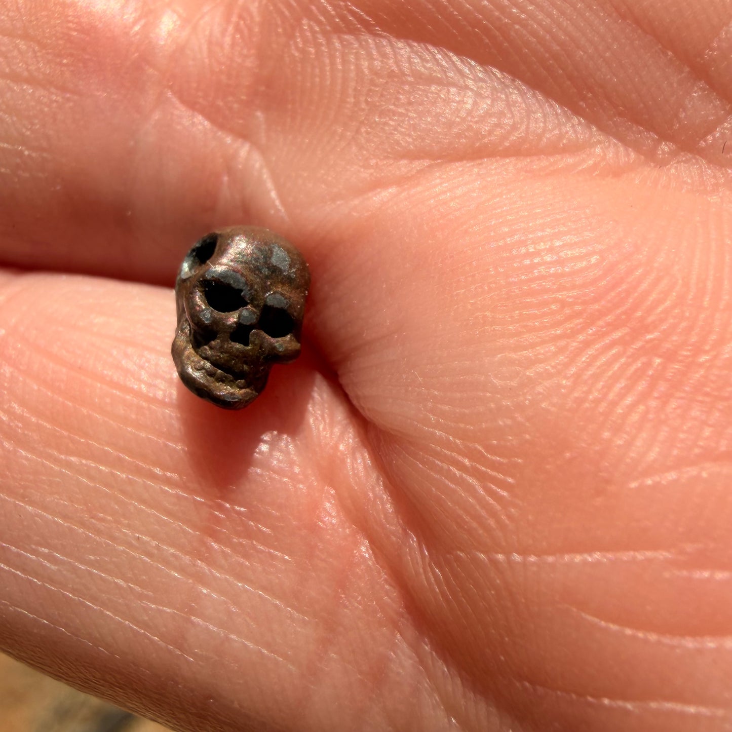 Antique Skull Bead