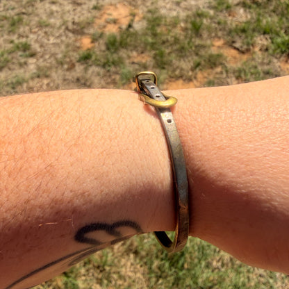 Antique Belt Buckle Bracelet