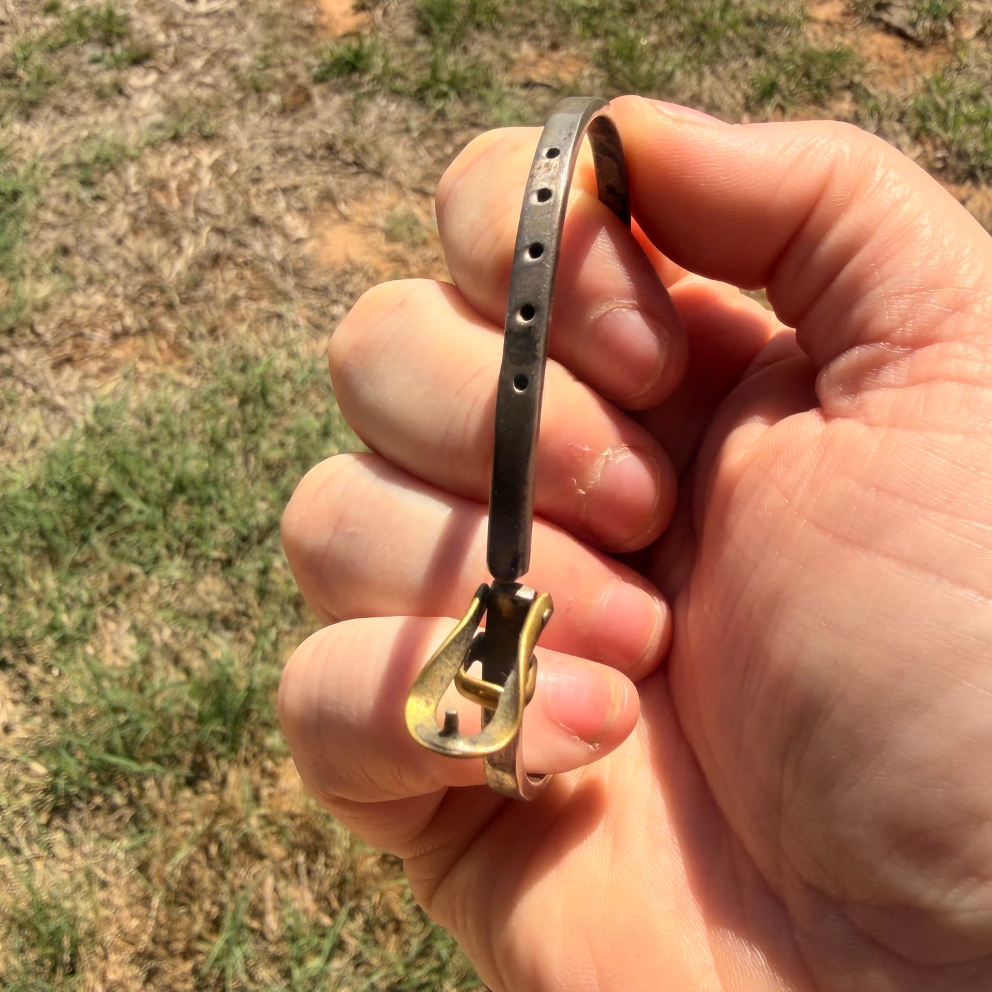 Antique Belt Buckle Bracelet