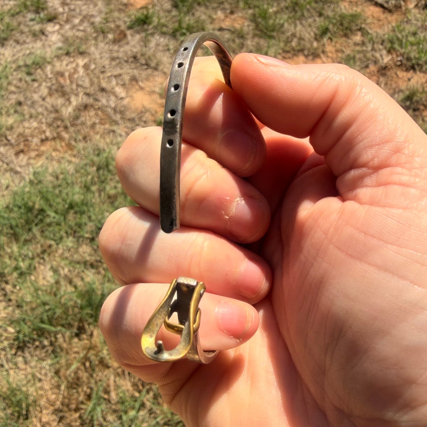 Antique Belt Buckle Bracelet