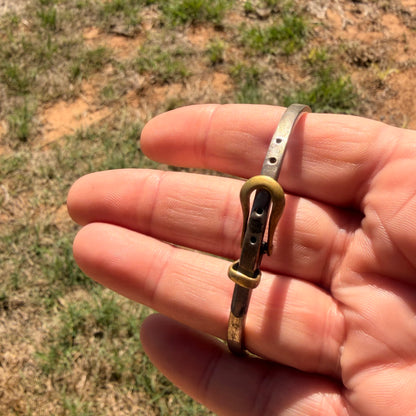 Antique Belt Buckle Bracelet
