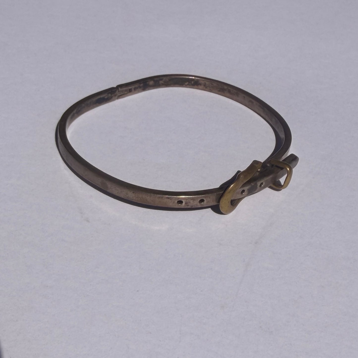 Antique Belt Buckle Bracelet