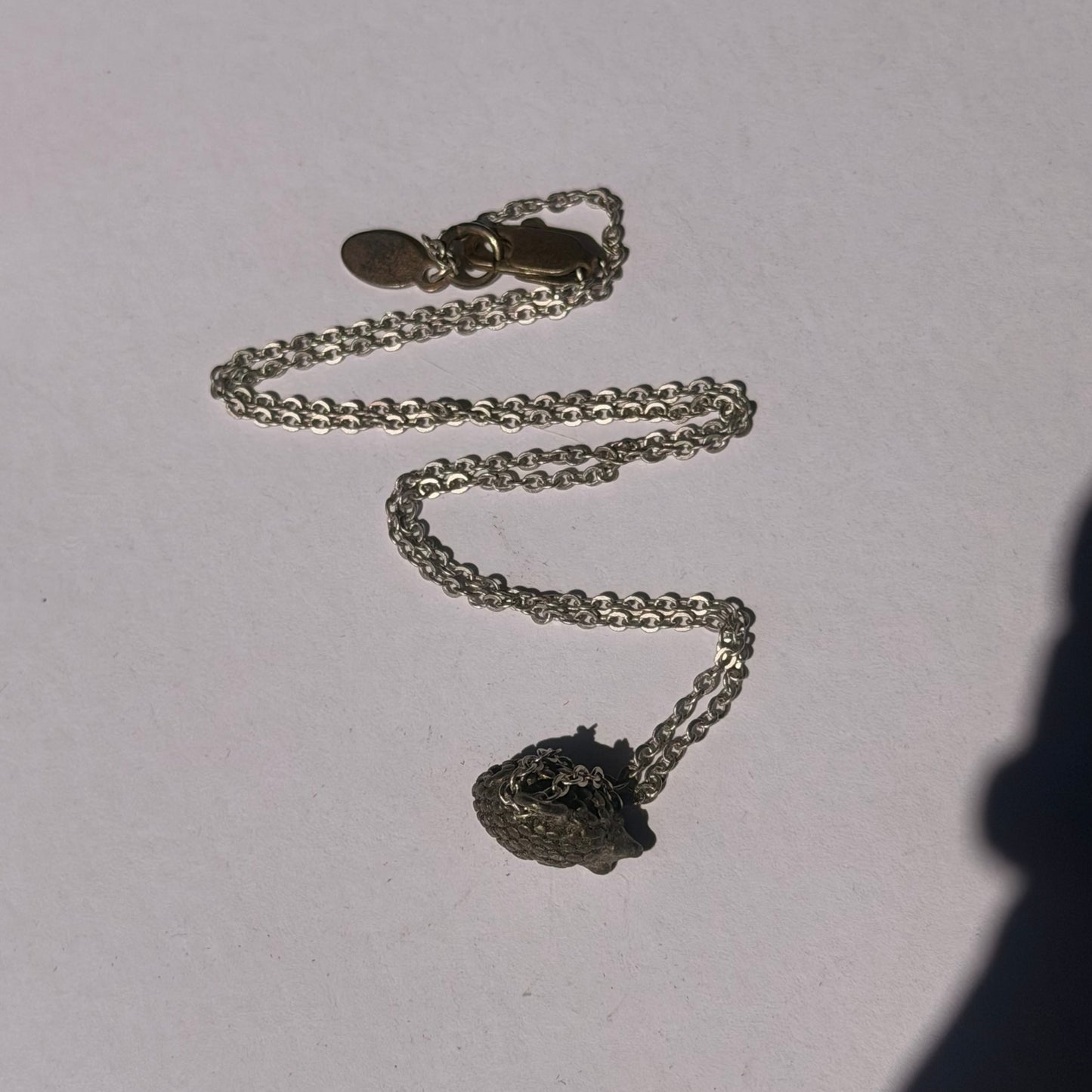 Antique Hedgehog Necklace