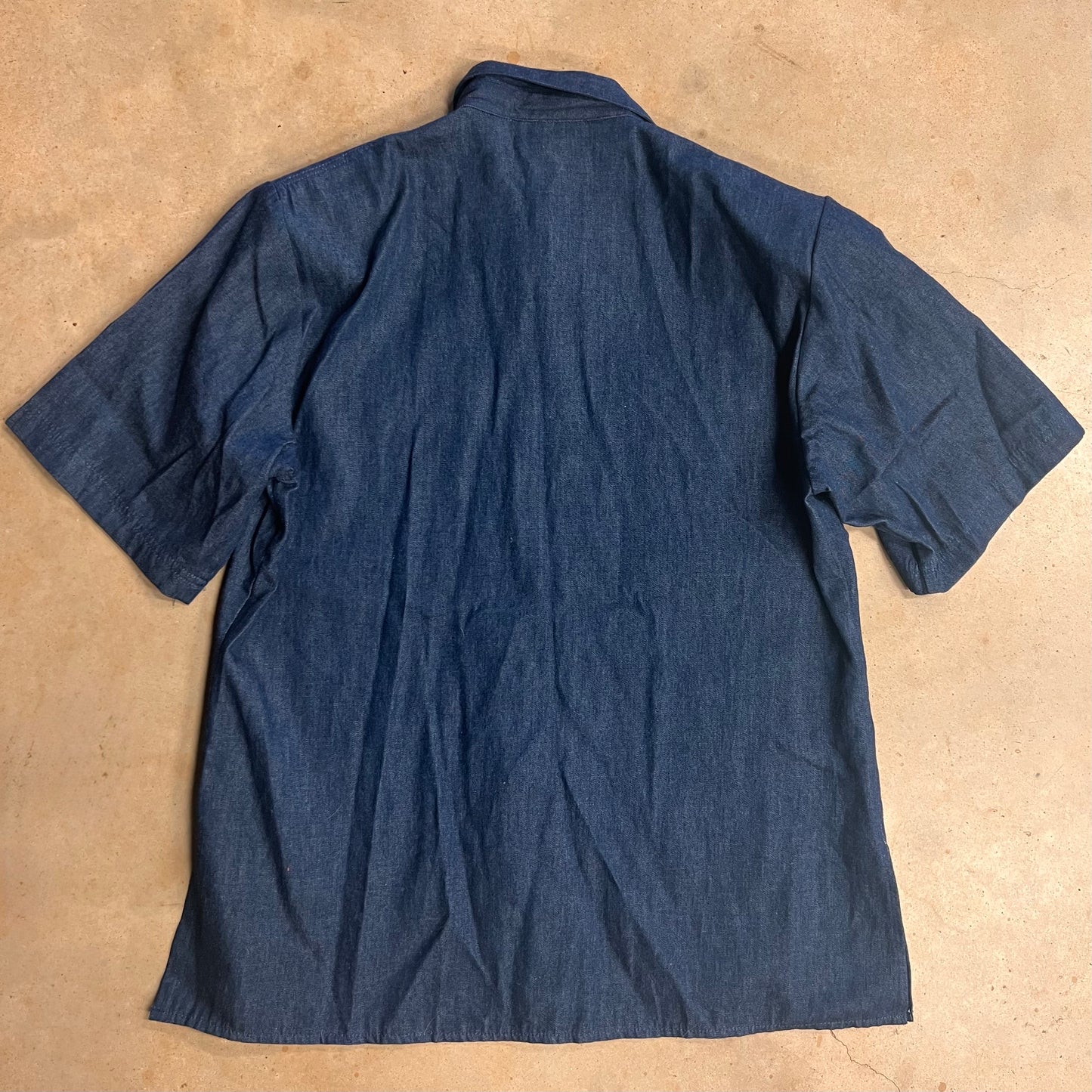 Vintage J&A Denim Rose Shirt-Sz M